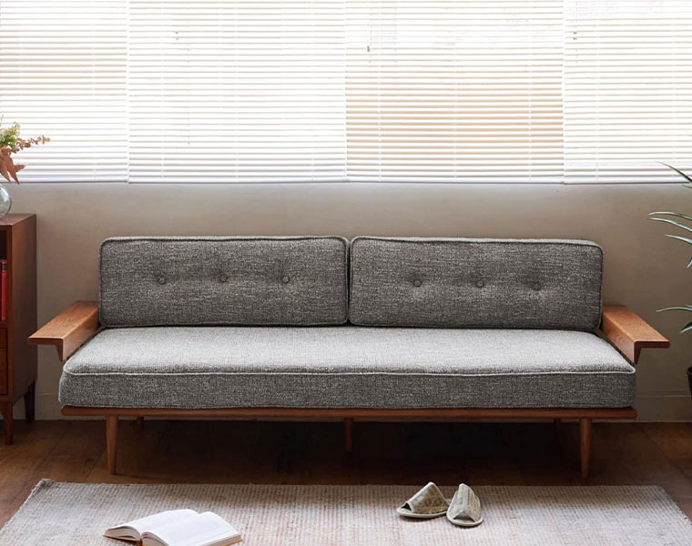 アクメファニチャー　カーディフソファ 予約》《大型商品》CARDIFF SOFA W1800 2nd GRAY カーディフ