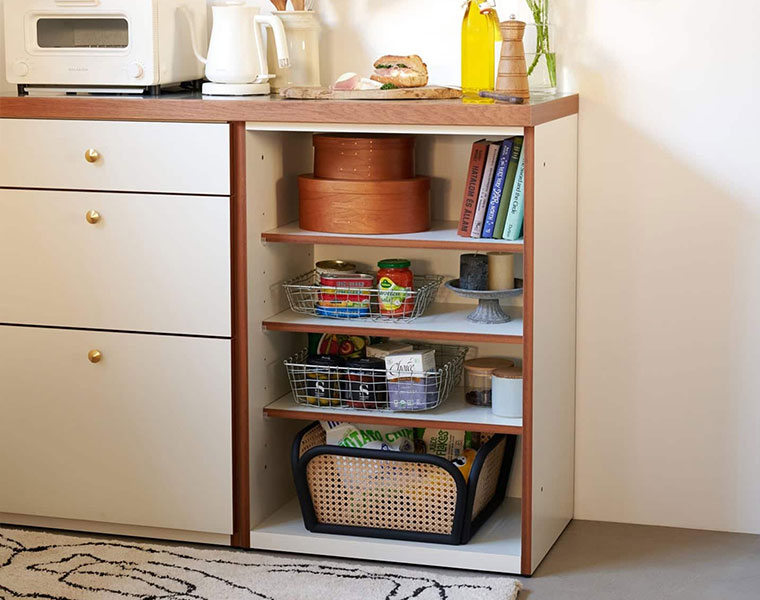 journal standard Furniture ジャーナルスタンダードファニチャー 家具 LYSE KITCHEN UNIT OPEN SHELF　リーセ キッチン ユニット オープンシェルフ