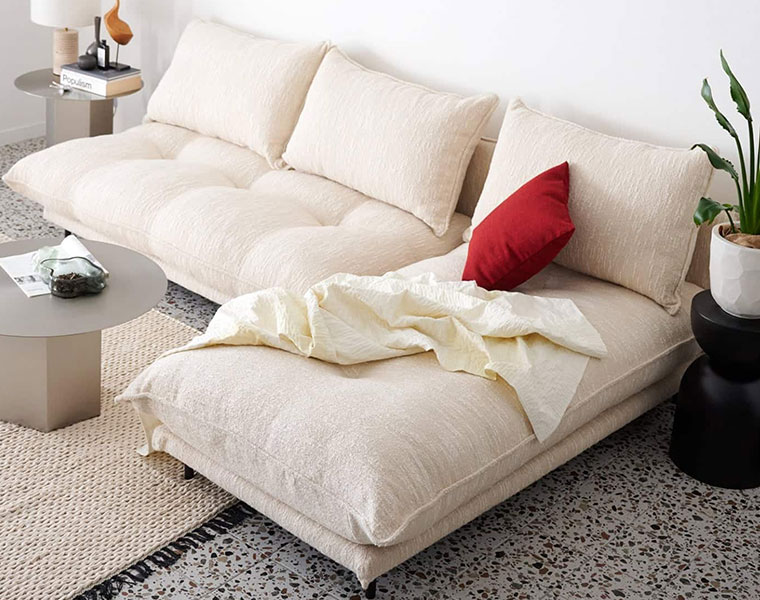 journal standard Furniture ジャーナルスタンダードファニチャー PORTO COUCH SOFA Low (26IV)　ポルトカウチソファ　アイボリー