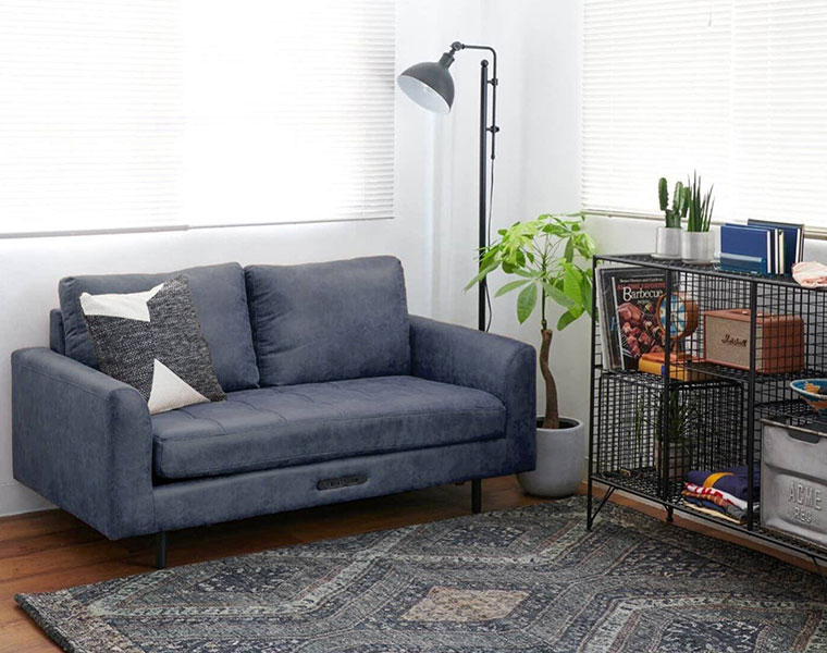 journal standard Furniture ジャーナルスタンダードファニチャー PSF SOFA 2SEATER ピーエスエフソファ BLUE GRAY