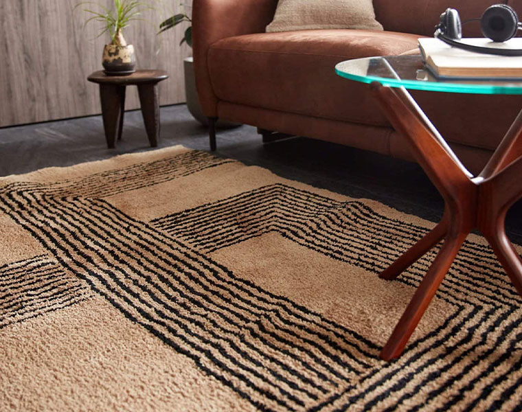 journal standard Furniture ジャーナルスタンダードファニチャー 家具 STOKES RUG 140x200　ストークス ラグ　