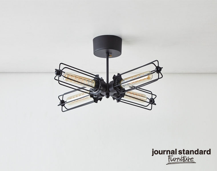 journal standard Furniture ジャーナルスタンダードファにチャー 家具 WINCHESTER CEILING LIGHT4 ウィンチェスターシーリングライト4　5月入荷予約