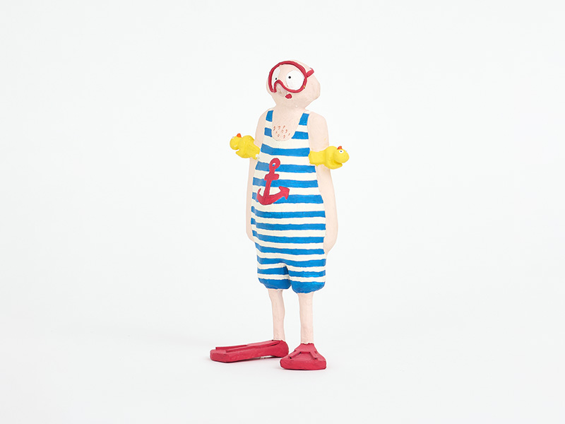 BATELA PAPIER MACHE D2418 張り子オブジェ