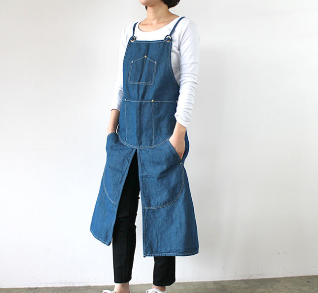 NAPRON ナプロン　SPLIT APRON  スプリットエプロン 4カラー NP-AP21