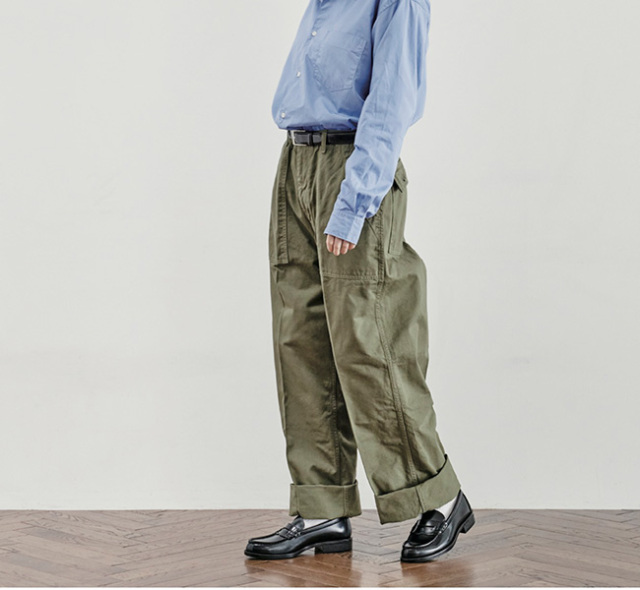 HARVESTY ハーベスティ CLASSICAL FATIGUE PANTS クラシカルファティーグパンツ A22105