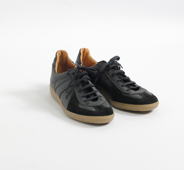 REPRODUCTION OF FOUND  GERMAN MILITARY TRAINER ジャーマンミリタリートレーナー 1700L BLACK