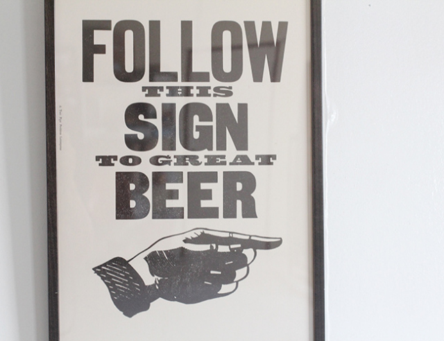 A TWO PIPE PROBLEM LETTERPRESS FOLLOW THE SIGN TO GREAT Lサイズ