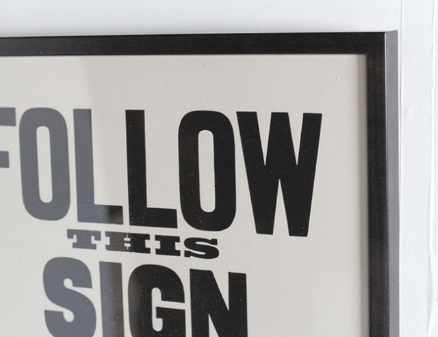 A TWO PIPE PROBLEM LETTERPRESS FOLLOW THE SIGN TO GREAT Lサイズ