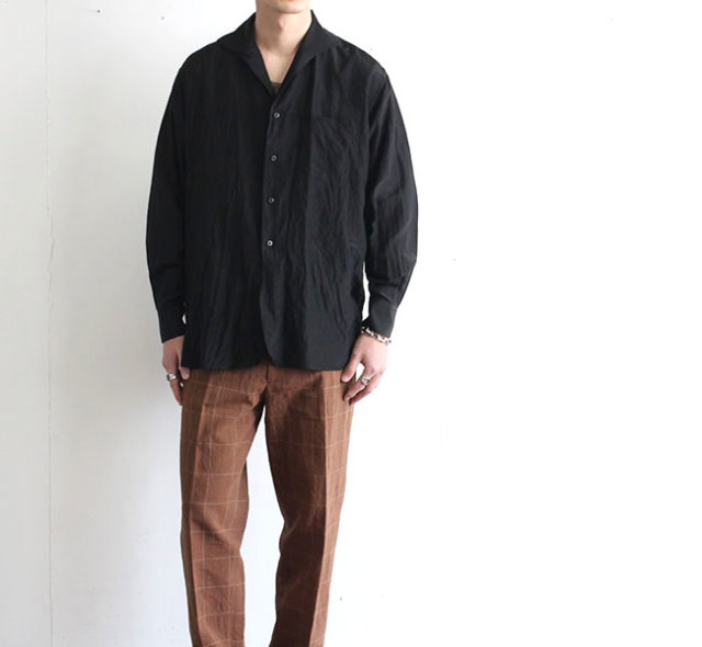 キャプテンサンシャイン Kaptain Sunshine リビエラ ロングスリーブシャツ Ksssh03