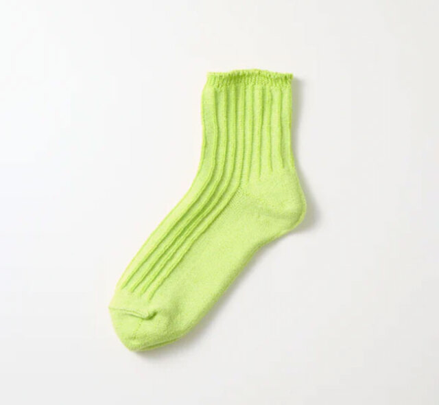 ROTOTO ロトトR1462 リネンコットン リブアンクルソックス LINEN COTTON RIBBED ANKLE SOCKS