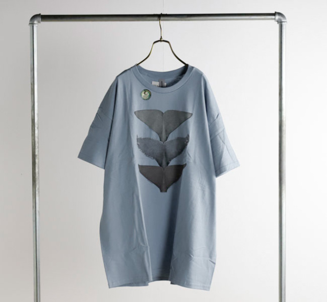 LIBERTY GRAPHICS リバティーグラフィックス アートシルクプリントTシャツ Whale Tails  299