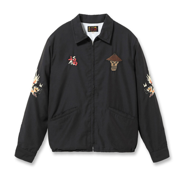 TAILOR TOYO テーラー東洋  Lot No. TT15797 ベトジャン スーベニアジャケット Late 1960s Style Cotton Rayon Vietnam Jacket “SKULL” (AGING MODEL)