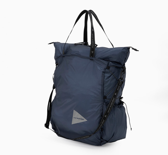 SALE40%OFFand wander アンドワンダー sil tote bag トートバッグ 5745975212