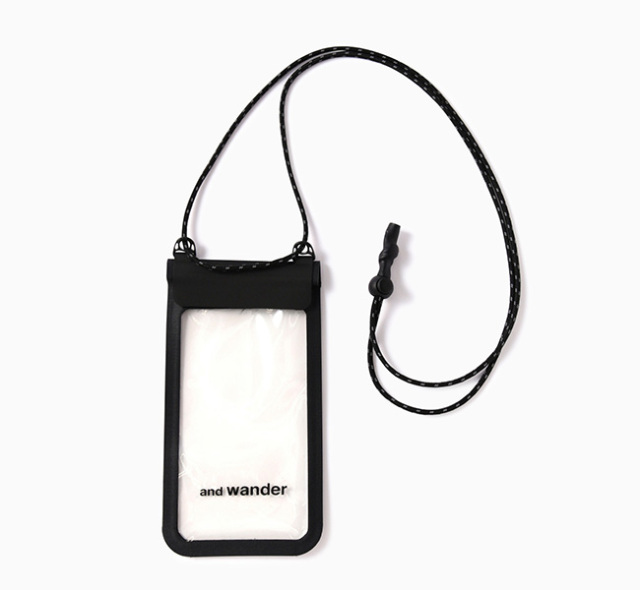 and wander アンドワンダー waterproof phone case ウォータープルーフ フォンケース 5975220