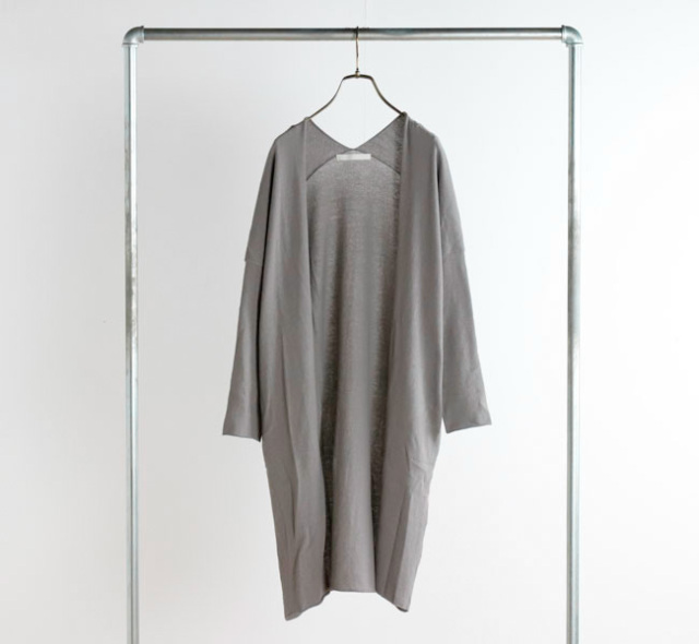 evam eva エヴァムエヴァ コットンローブ cotton robe E251K061
