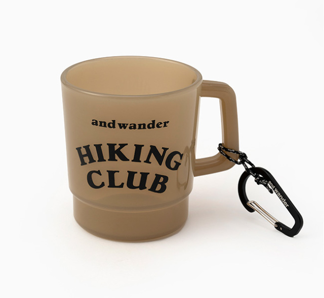 and wander アンドワンダー 5745177307 ハイキングクラブ PPマグ hiking club PP mug