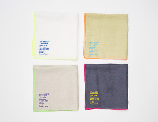 loomer Embroidary Line Cloth small ルーマー リネンクロス S