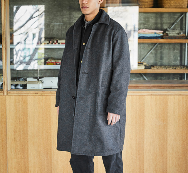 orslow オアスロウ PRISONER COAT GRAY プリズナーコート 03-6038