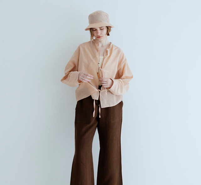 SALE40%OFFMEYAME メヤメ COTTON SILK BLOUSE JACKET コットンシルク ブラウスジャケット MEY-2006