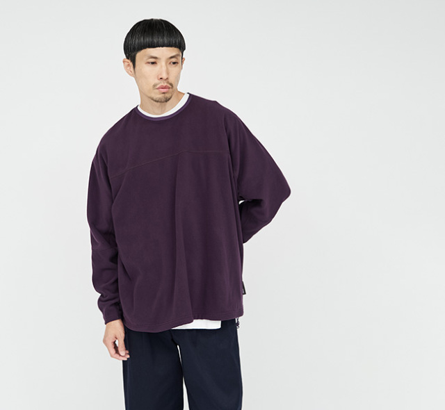 SALE50%OFF PRE_CIAL プレ＿シャル POLARTEC® MICRO SERIES FLEECE FTB ポーラテック マイクロフリース フットボール PRE23-70005