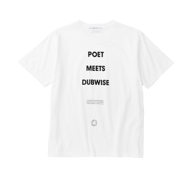 SALE 40%OFF POET MEETS DUBWISE / PMD LOGO T-SHIRT ヘヴィーウェイトドロップショルダーTシャツ PMDTS-0450