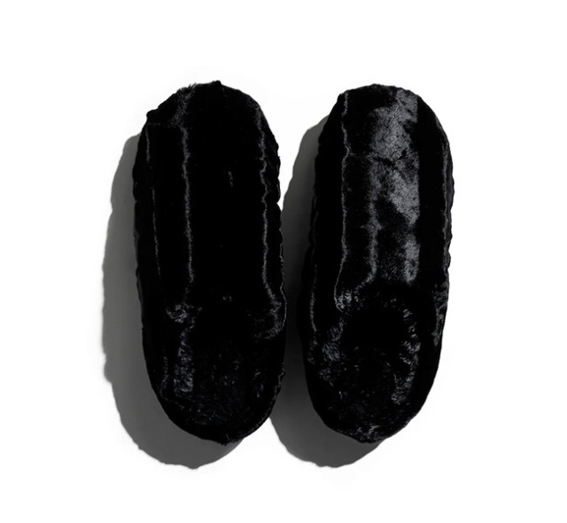 SUBU スブ  DOTS MATORY Raven Black 冬の進化論 10th 冬のサンダル