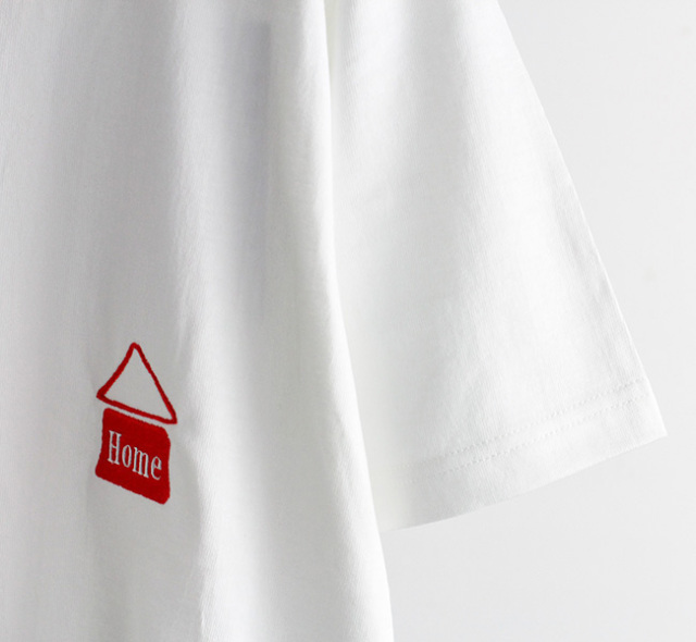 SALE40%OFFEEL Products イール プロダクツ HOME 刺繍Ｔシャツ