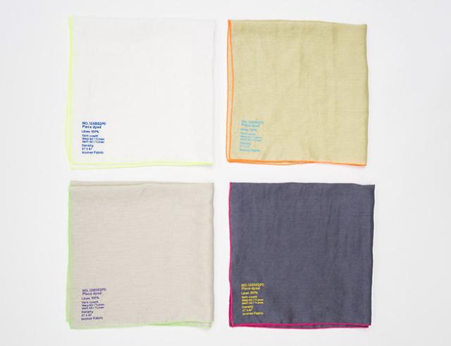 loomer Embroidary Line Cloth Medium ルーマー リネンクロス M