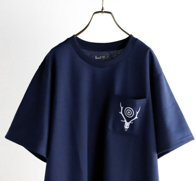 SOUTH2 WEST8 サウスツーウエストエイト S/S Round Pocket Tee