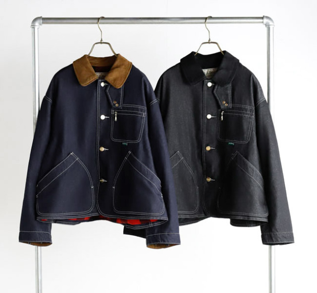 L.L.BEAN JAPAN EDITION エルエルビーン ジャパンエディション6575-6141 ビーンズ フィールド コートフリースライン Bean’s Field Coat Fleece Lined Indigo
