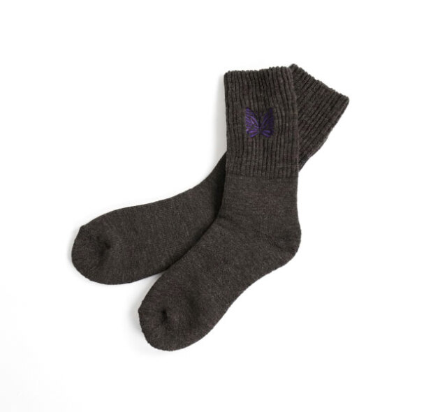NEEDLES ニードルズ Rib Socks - Shetland Wool リブソックス TY067