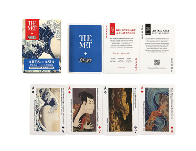 Lingo Playing Cards "Arts of Asia" プレイング カード "アート オブ アジア 遊びながらアジアの美術品が学べるトランプ