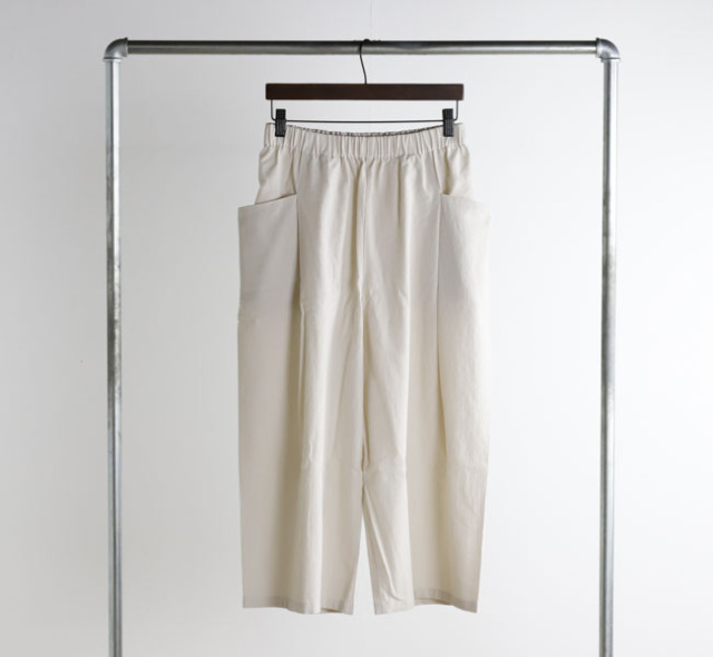 evam eva エヴァムエヴァ コットン ガウチョパンツ キュロット evam eva エヴァムエヴァ cotton culotte pant コットン