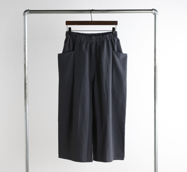 evam eva エヴァムエヴァ コットンキュロットパンツ cotton