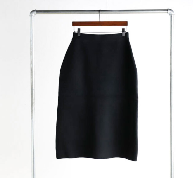 mizuiro ind ミズイロインド 4-260055 シードステッチAラインスカート