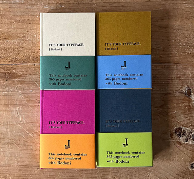 TOMIGAYA Letterpress|富ヶ谷レタープレス / TOMIGAYA Letterpress タイプフェイスノート