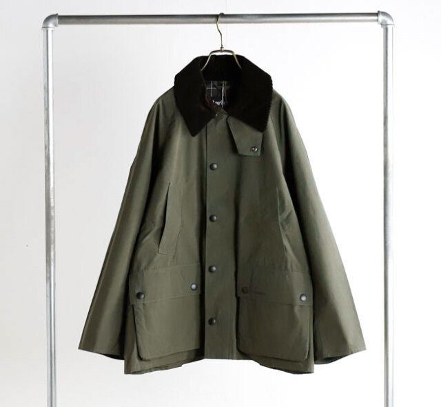 SALE30%OFFBarbour バブアー MCA0933 ビデイル BEDALE ピーチスキン コットン ブルゾン（オーバーサイズフィット）