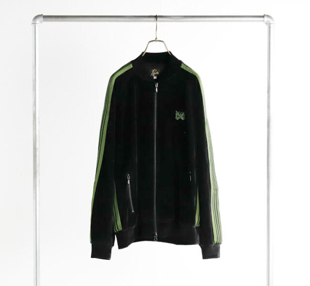 NEEDLES ニードルズ Rib Collar Track Jacket - C/PE Velour トラック