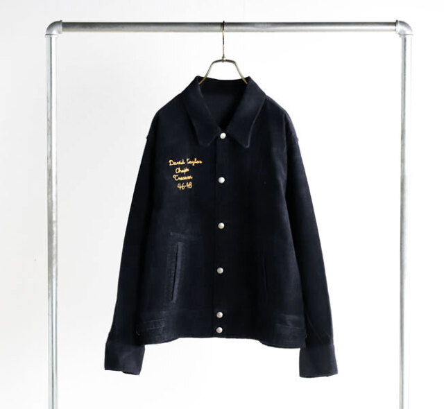激レア 未使用 デッド 真っ紺 FFAジャケット 00's XL Sz46 THRIFTY LOOK スリフティールック TL26S00700 FFAジャケット 40S SNAP