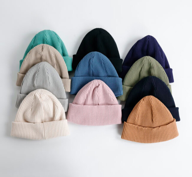 Jackman ジャックマン  JM6605 Waffle Knit Cap ワッフルニットキャップ