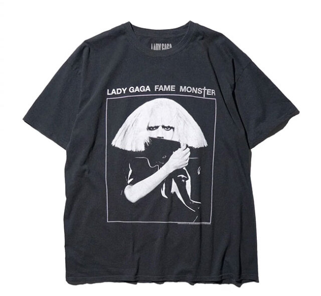 THRIFTY LOOK スリフティールック TL23S03300 THRIFTY   "LADY GAGA"  TEE   FAME MONSTER  レディーガガ   Tシャツ