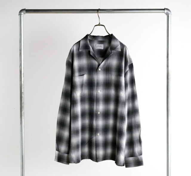 TOWN CRAFT タウンクラフト TC25F02300 オンブレチェック ループカラー
