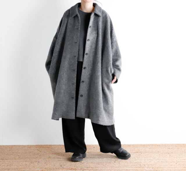SALE40%OFF mizuiro ind ミズイロインド ワイドシャツライクジャケット 4-270023