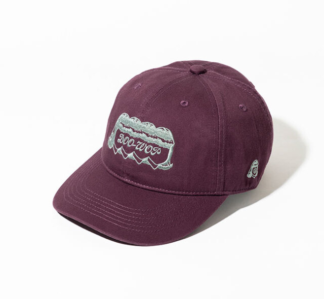 6/13 10時 販売開始 TACOMA FUJI RECORDS タコマフジレコード DOO WOP TACOMA CAP designed by Hiroshi Iguchi 井口弘史 キャップ (PURPLE)