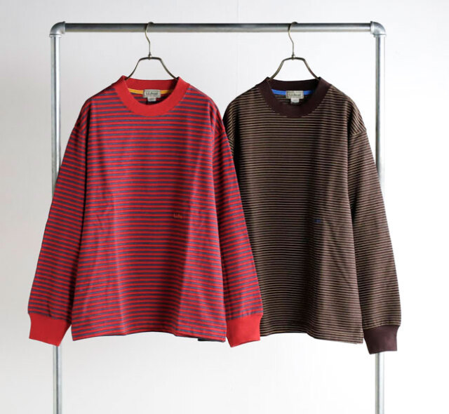 L.L.BEAN JAPAN EDITION エルエルビーン ジャパンエディション 6475-5038 ユニオン 長袖ストライプTシャツ Union Long-Sleeve Stripe Tee