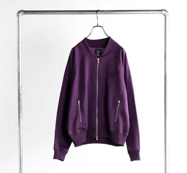 NEEDLES ニードルズ Dolman Sleeve Track Jacket - Bright Jersey