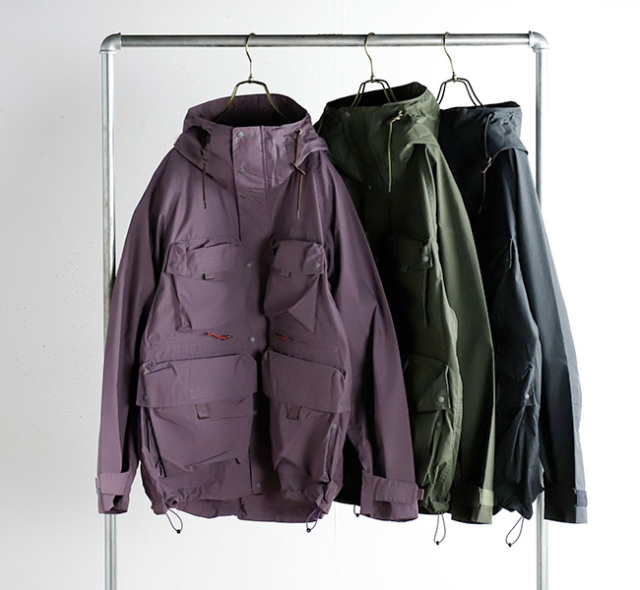 NANGA TAKIBI PARKA タキビマウンテンパーカーパープル NANGA TAKIBI PARKA タキビマウンテンパーカーパープル