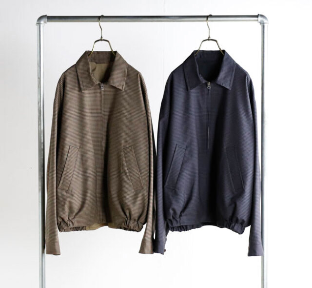 KAPTAIN SUNSHINE キャプテンサンシャイン KS26SJK16 サマーウール ジップブルゾン Summer Wool Zip Blouson