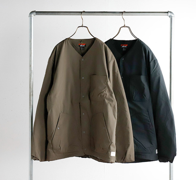 NANGA ナンガ TAKIBI RIPSTOP INNER DOWN CARDIGAN タキビリップス 