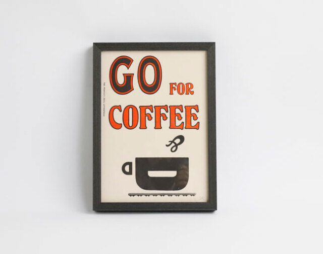 A TWO PIPE PROBLEM LETTERPRESS / GO FOR COFFE A4サイズ